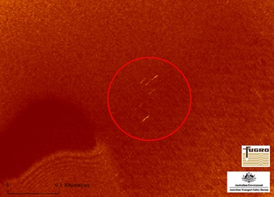 Figure 2: Side Scan Sonar - Category 3 contact
